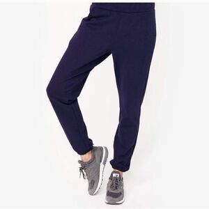 NWT Figs French Terry Sweatspants Size XS in Navy Blue